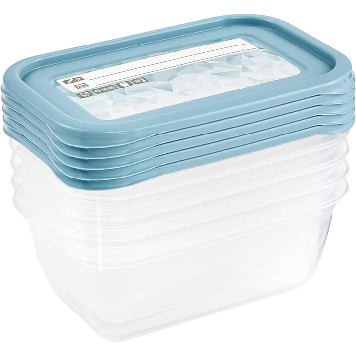 Uppsättning med 5 st 500 ml Mia Magic Ice matbehållare Keeeper