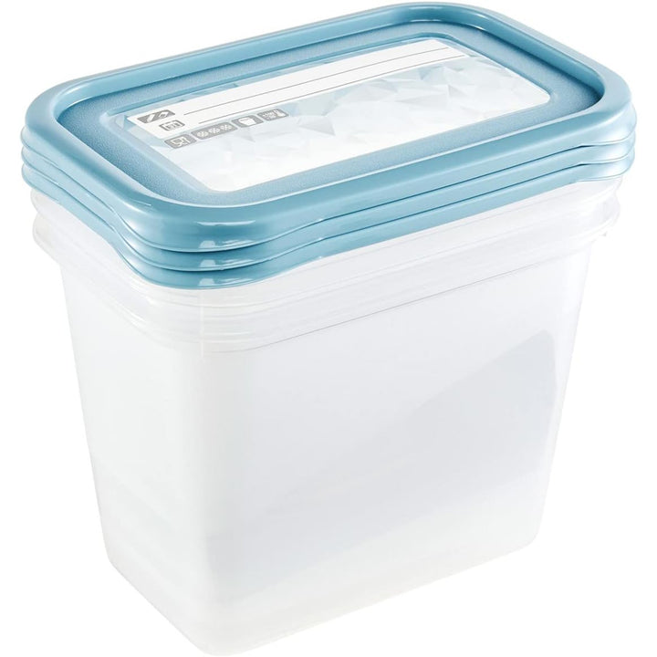 Uppsättning med 3 matbehållare på 1000 ml Mia Magic Ice Keeeper