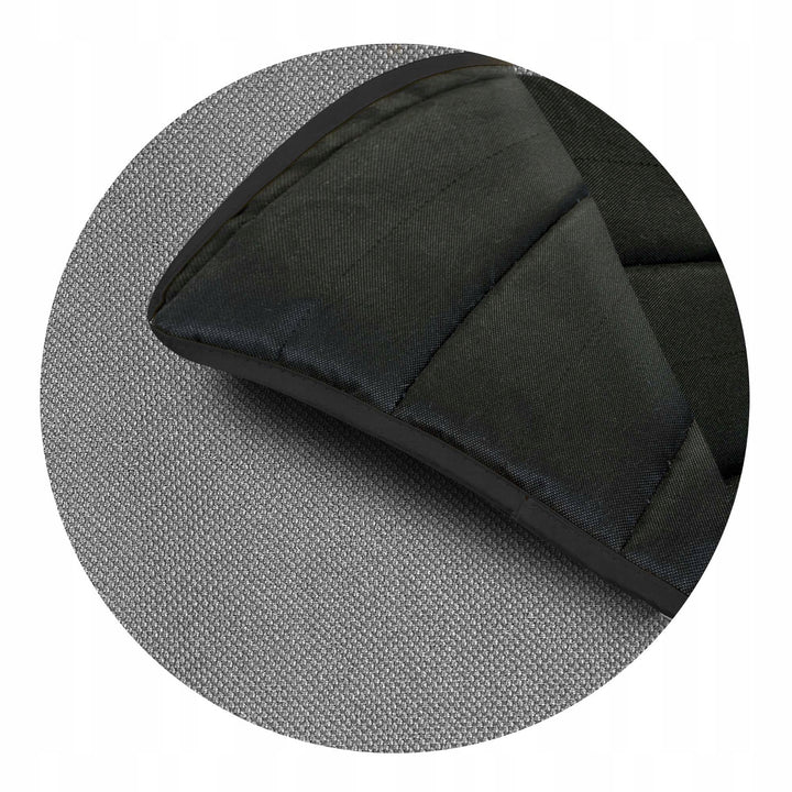 Hundbädd, vattentät, codura, 120x80 cm, grå, MATACODU120/80SZA