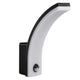Maclean 20W rörelsesensor LED-lampa IP65 2000lm svart 4000K