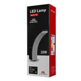 LED-lampa grå 20W 2750lm neutralvit 4000K IP65 Maclean MCE511 GR