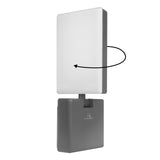 Maclean LED-lampa grå 10W 700lm IP65 neutralvit 4000K