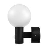 Maclean PIR rörelsedetektor LED-lampa svart 15W IP65 1600lm 4000K