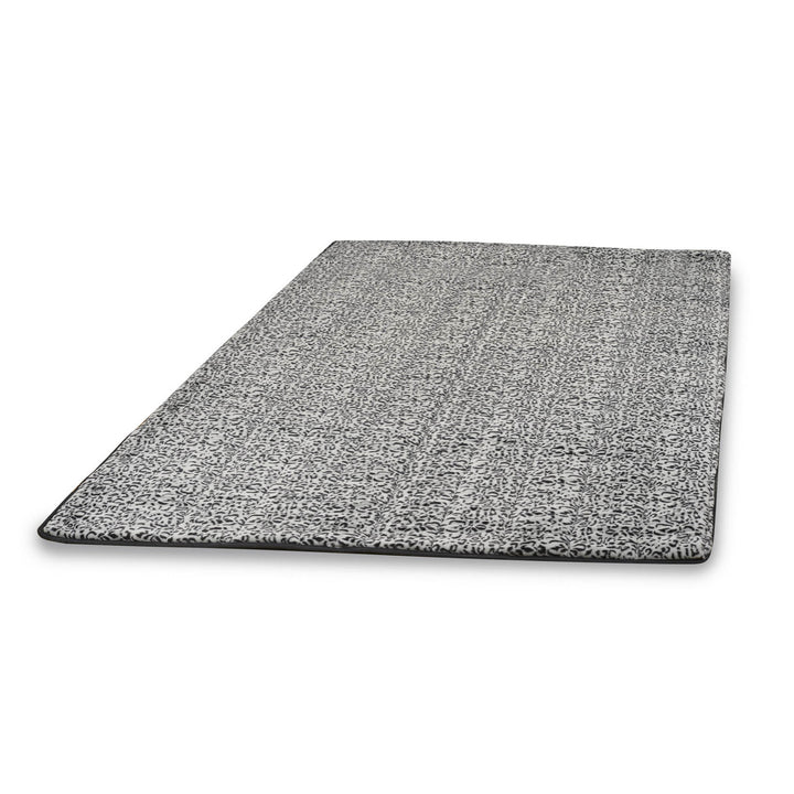 Plyschmatta, kaninpälsimitation, halkfri, 120 x 160 cm, sibiriskt mönster, DYWRAB120/160SYB