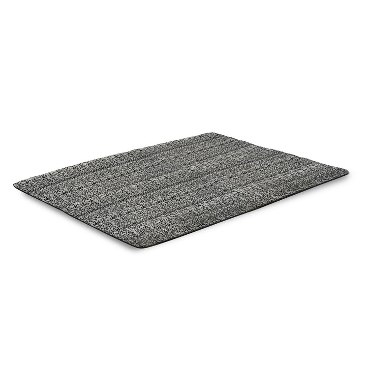 Plyschmatta, kaninpälsimitation, halkfri, 120 x 160 cm, sibiriskt mönster, DYWRAB120/160SYB