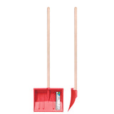 Prosperplast snöskyffel, för barn, trähandtag, röd, Bobo