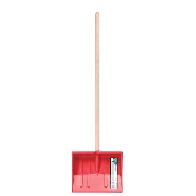 Prosperplast snöskyffel, för barn, trähandtag, röd, Bobo