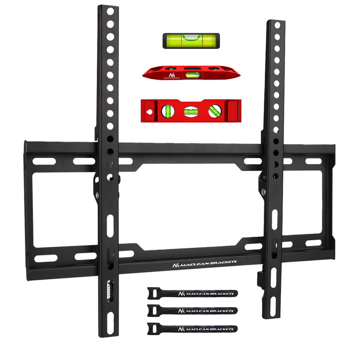 Maclean TV-fäste, max VESA 400x400, 32-70", 45kg, lutningsjustering +0°~-10°, MC-412