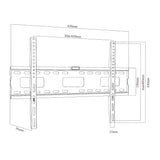 TV Maclean, max VESA 600x400, 32-100", 80kg, MC-419
