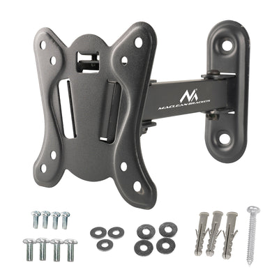 Maclean-fäste för TV eller bildskärm, max. VESA 100x100, 13-32", 30kg, svart, MC-416