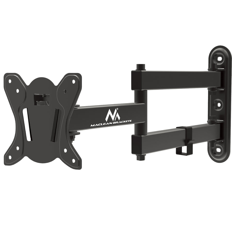 Maclean-fäste för TV eller bildskärm, max. VESA 100x100, 13-32", 30kg, svart, MC-417