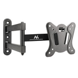 Maclean-fäste för TV eller bildskärm, max. VESA 100x100, 13-32", 30kg, svart, MC-417