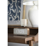 Adler AD 1190 Copper trådlös radioväckarklocka med LED-display och Bluetooth-funktion