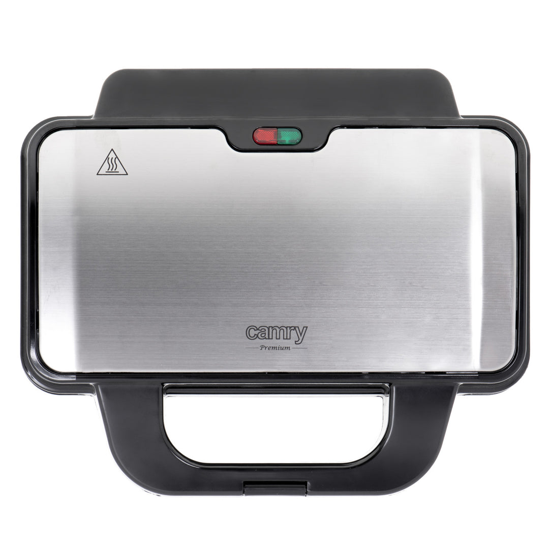 Camry sandwichgrill, för 2 smörgåsar, maximal effekt 1300 W, nonstick-beläggning, CR 3054