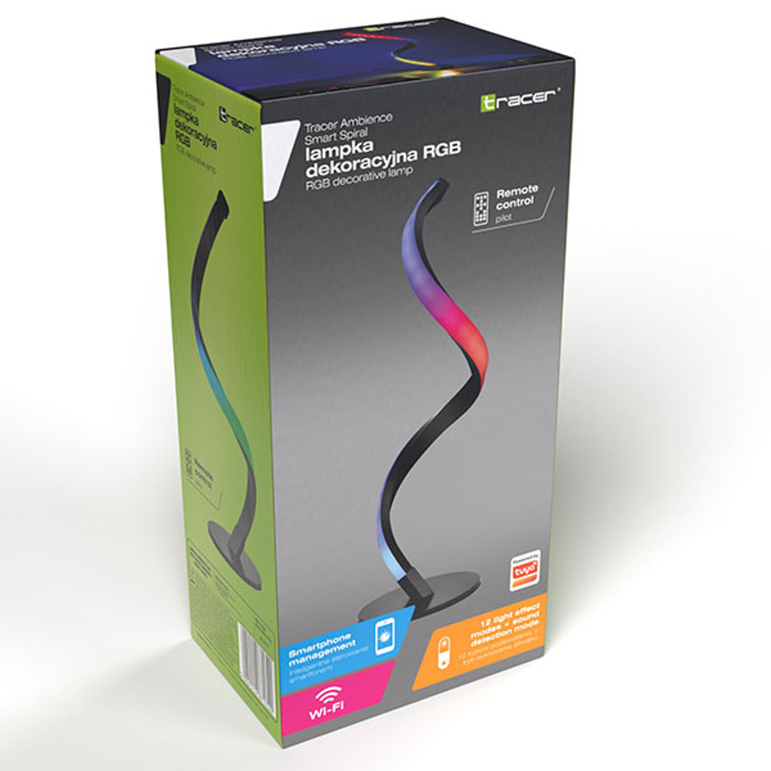 TRACER Ambience RGB dekorativ lampa - Smart Spiral