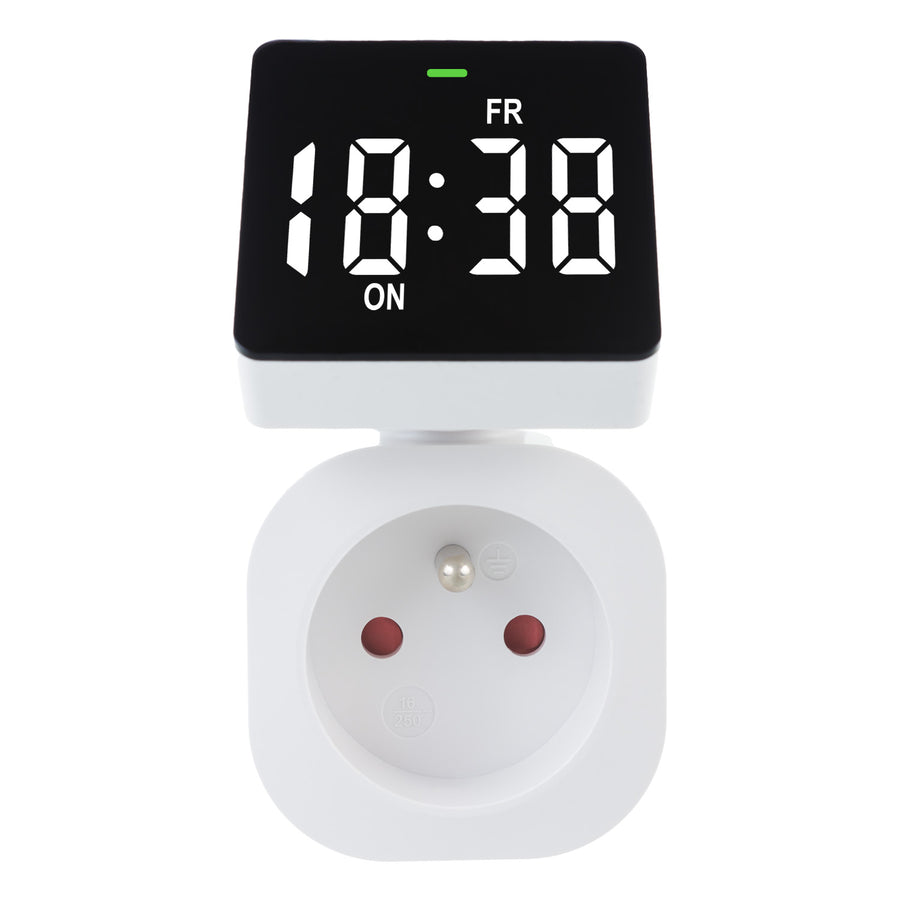 GreenBlue digital tidställare - timer, max. belastning 16A, IP20, GB610 E