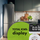 GreenBlue energimätare, wattmätare, 16A, max. 3680W, subminne, GB620 F