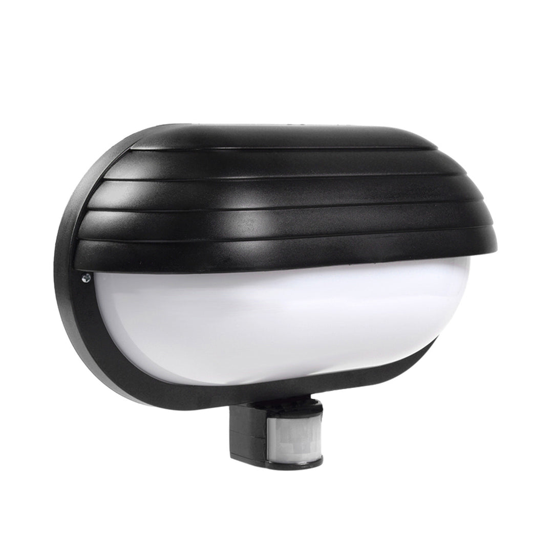 Maclean väggarmatur, med PIR-sensor, max. 60W, 180°, MCE33B + LED 6W
