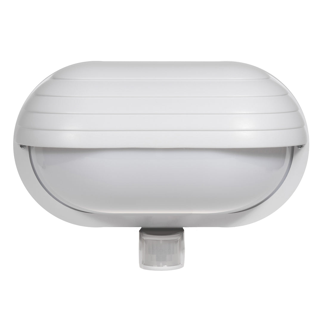 Maclean väggarmatur, med PIR-sensor, max. 60W, 180°, MCE33 W + LED 4W