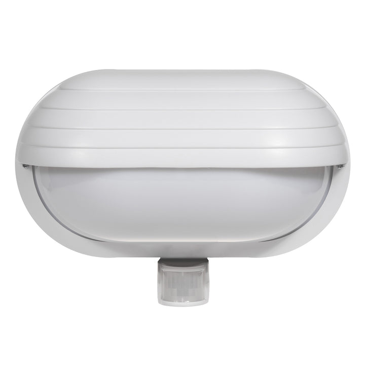 Maclean väggarmatur, med PIR-sensor, max. 60W, 180°, MCE33 W + LED 11W