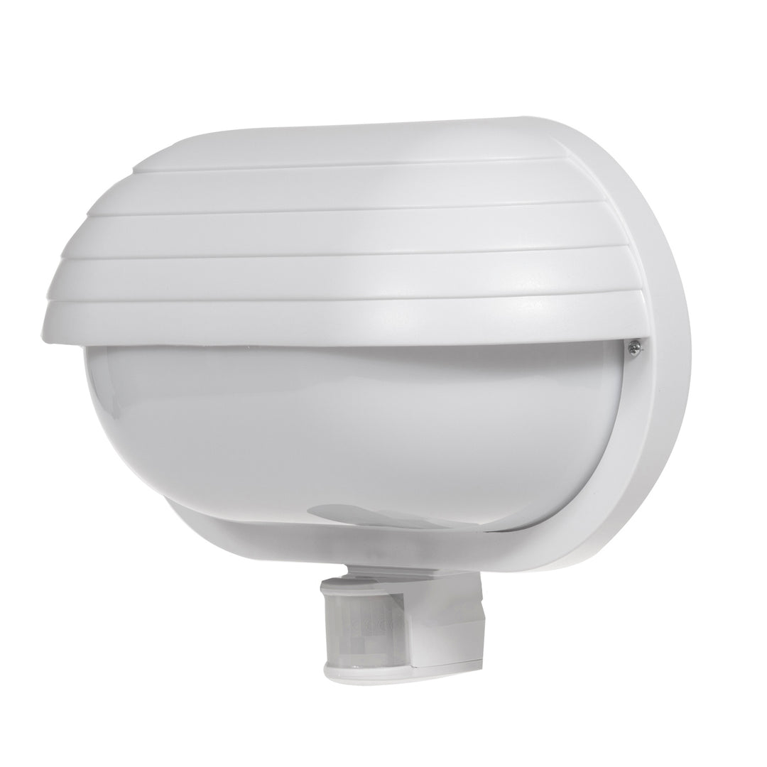 Maclean väggarmatur, med PIR-sensor, max. 60W, 180°, MCE33 W + LED 11W