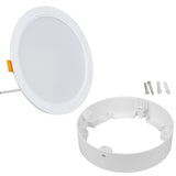 Maclean LED-takpanel, infälld montering SLIM, 18W, neutralvit 4000K, 170*26mm, 1800 lm, MCE372 R + adapter för ytmontering MCE377 R