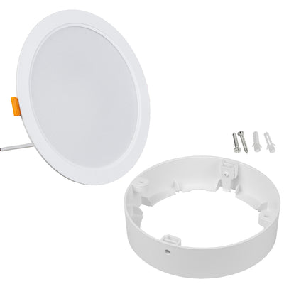 Maclean LED-takpanel, infälld montering SLIM, 18W, neutralvit 4000K, 170*26mm, 1800 lm, MCE372 R + adapter för ytmontering MCE377 R