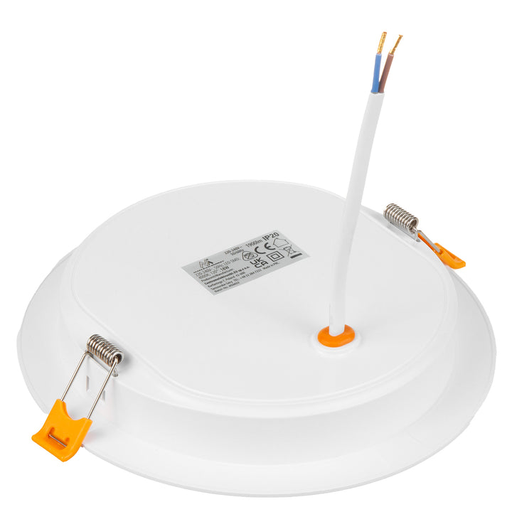 5x Maclean LED-takpanel, infälld SLIM, 18W, neutralvit 4000K, 170*26mm, 1800 lm, MCE372 R + ytadapter MCE377 R