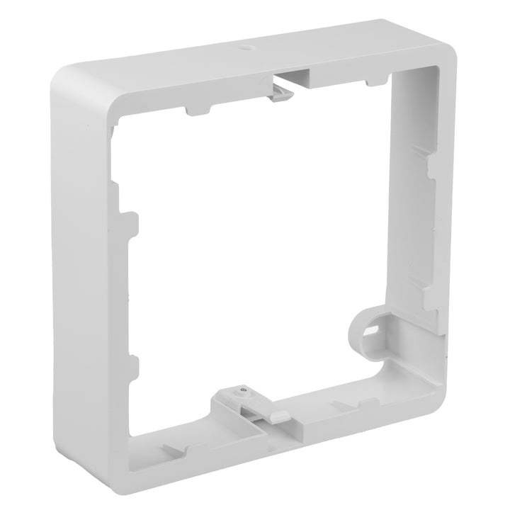 5x Maclean LED-takpanel, infälld SLIM, 18W, neutralvit 4000K, 170*170*26mm, 1800lm, MCE374 S + ytadapter MCE379 S