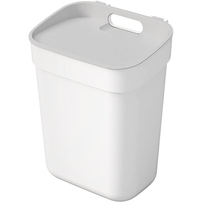 Curver papperskorg, för återvinning, 10 liter, vit, Redo att hämta