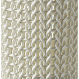 Tvättkorg Curver, genombruten design, 2 handtag, 57 l, kräm, Stickat