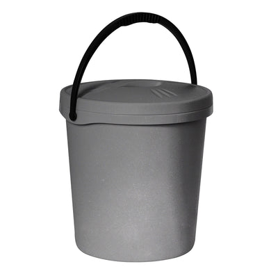 Plast Team hink, lock, handtag, 16 liter, silver, 2062