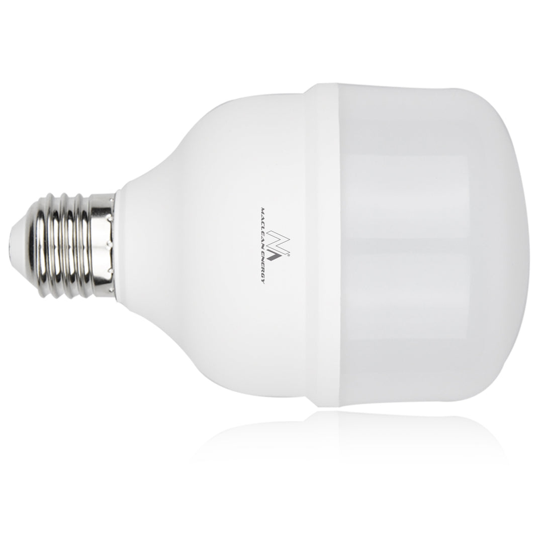 4x Maclean LED-lampa, E27, 28W, 220-240V AC, kallvit, 6500K, 2940lm, MCE302 CW