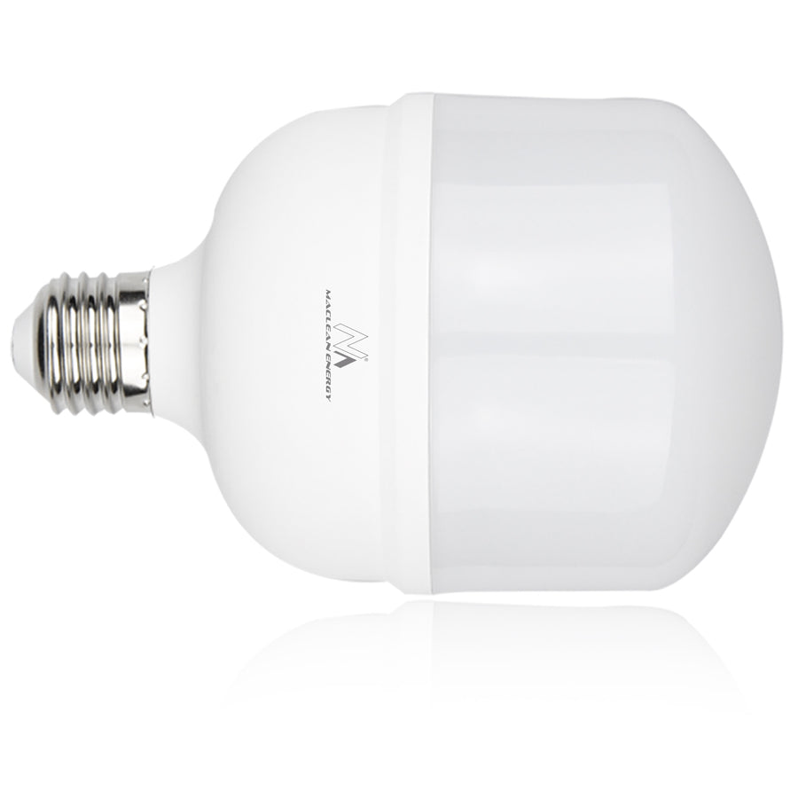 4x Maclean LED-lampa, E27, 48W, 220-240V AC, kallvit, 6500K, 5040lm, MCE304 CW