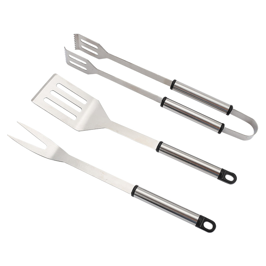 Master Grill&Party tillbehörsset, stekspade, gaffel, tång, rostfritt stål, MG115