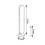Rabalux, bordslampa, dekorativ, LED 3W, USB, Parker
