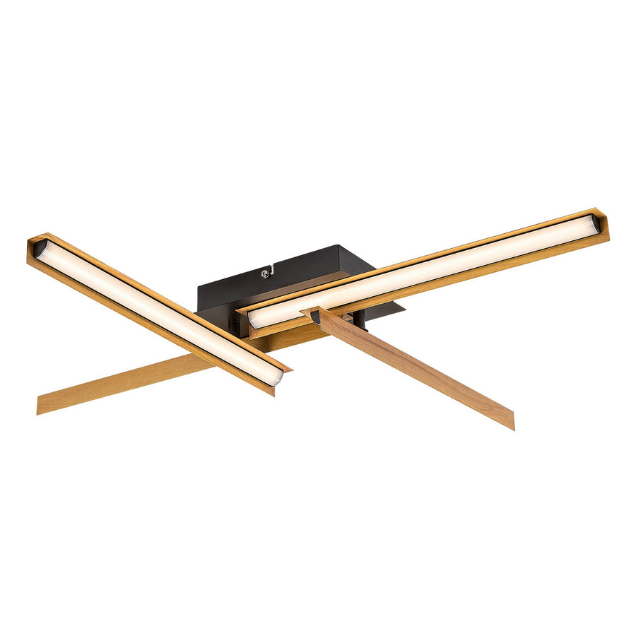 Meet the Rabalux Remiel Ceiling Light: 20W LED, energy-efficient, 30,000-hour lifespan. Warm white glow (3000K) for a cozy ambiance. Sleek design, easy installation (IP20). Dimensions: 750mm width, 620mm height, 95mm distance from ceiling.