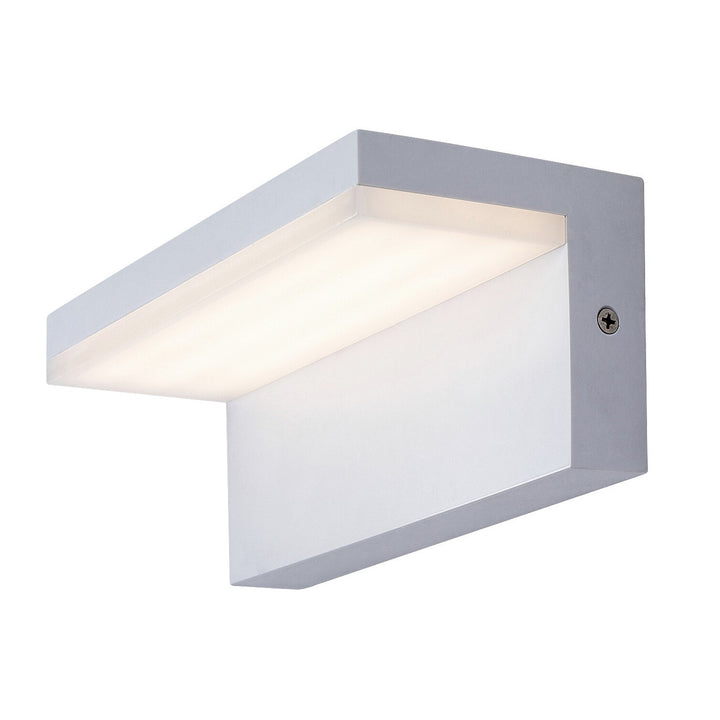 Rabalux, vägglampa, utomhus, LED, 10W, IP54, vit, Zaragoza