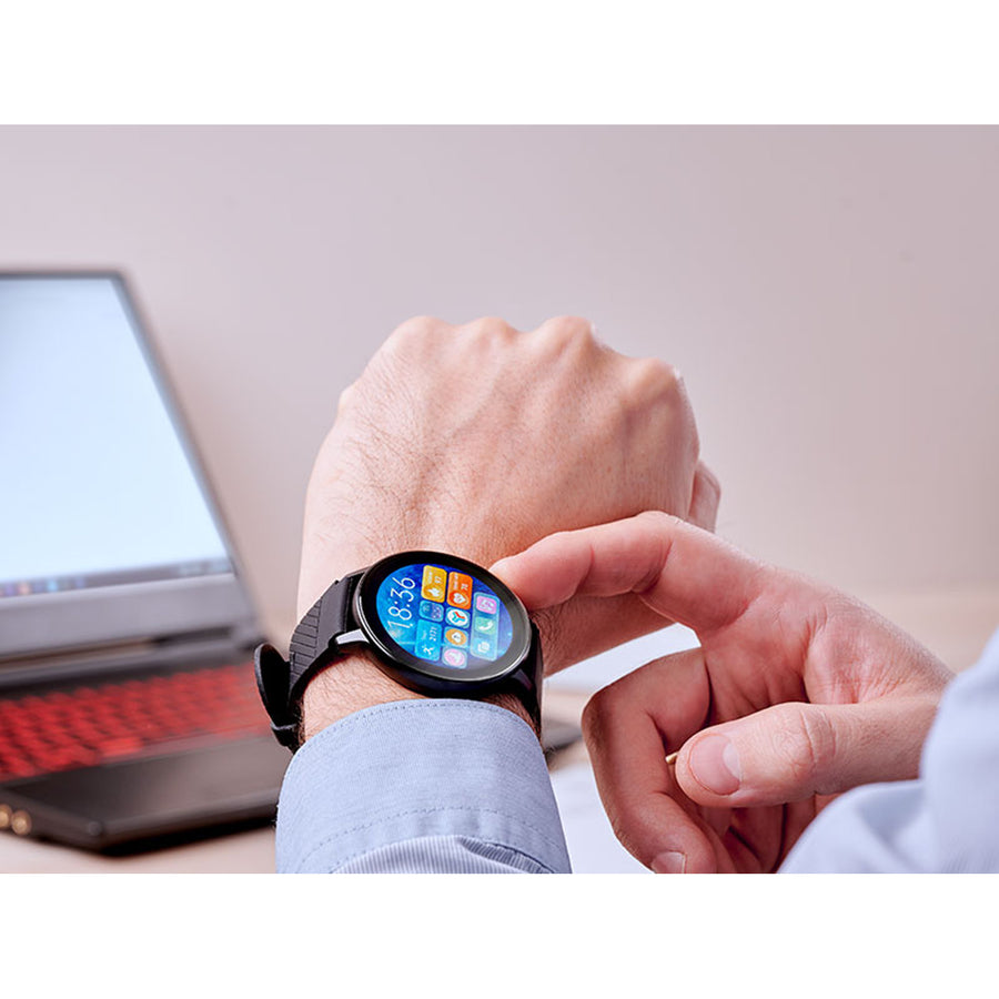 Smartwatch Tracer, Bluetooth 5.2BLE, IP67, 1,39-tums IPS, SMR2 STYLE