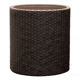 Keter blomkruka, rund, diameter 43,7 cm, brons, Cylinder Planter L