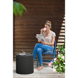 Keter bord, med förvaring, sits, antracit, Cool Pall