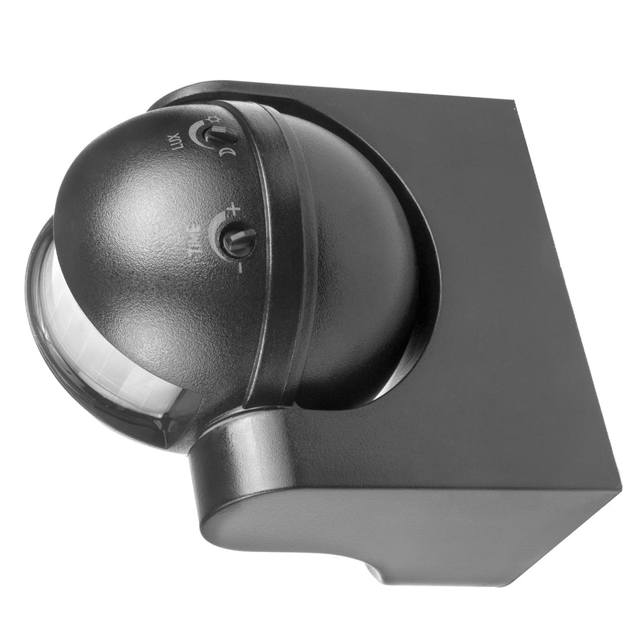 Maclean infraröd PIR-rörelsedetektor IP44 grå räckvidd 12m max belastning 800/1200W MCE358 GR