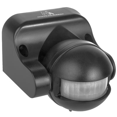 Maclean infraröd PIR-rörelsedetektor IP44 grå räckvidd 12m max belastning 800/1200W MCE358 GR