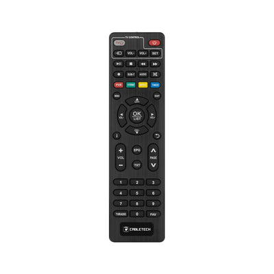 Cabletech fjärrkontroll för DVB-T tuner-avkodare URZ0338 URZ0338A, PIL0354