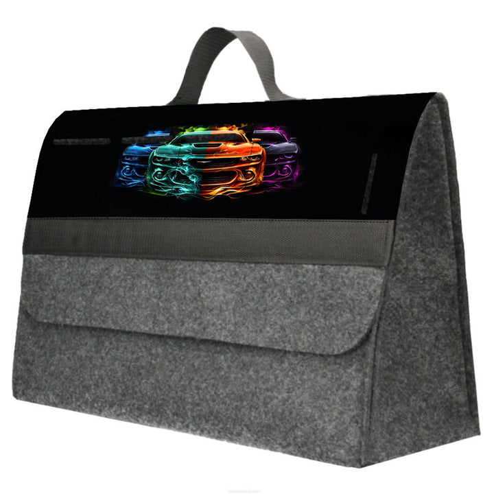 Arco Design väska, bagagerumsorganisatör, 46x20cm, B-LUX Dream Cars