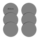 Bertoni bordsunderläggsset, 6 delar, rund, 33 cm, Enigma