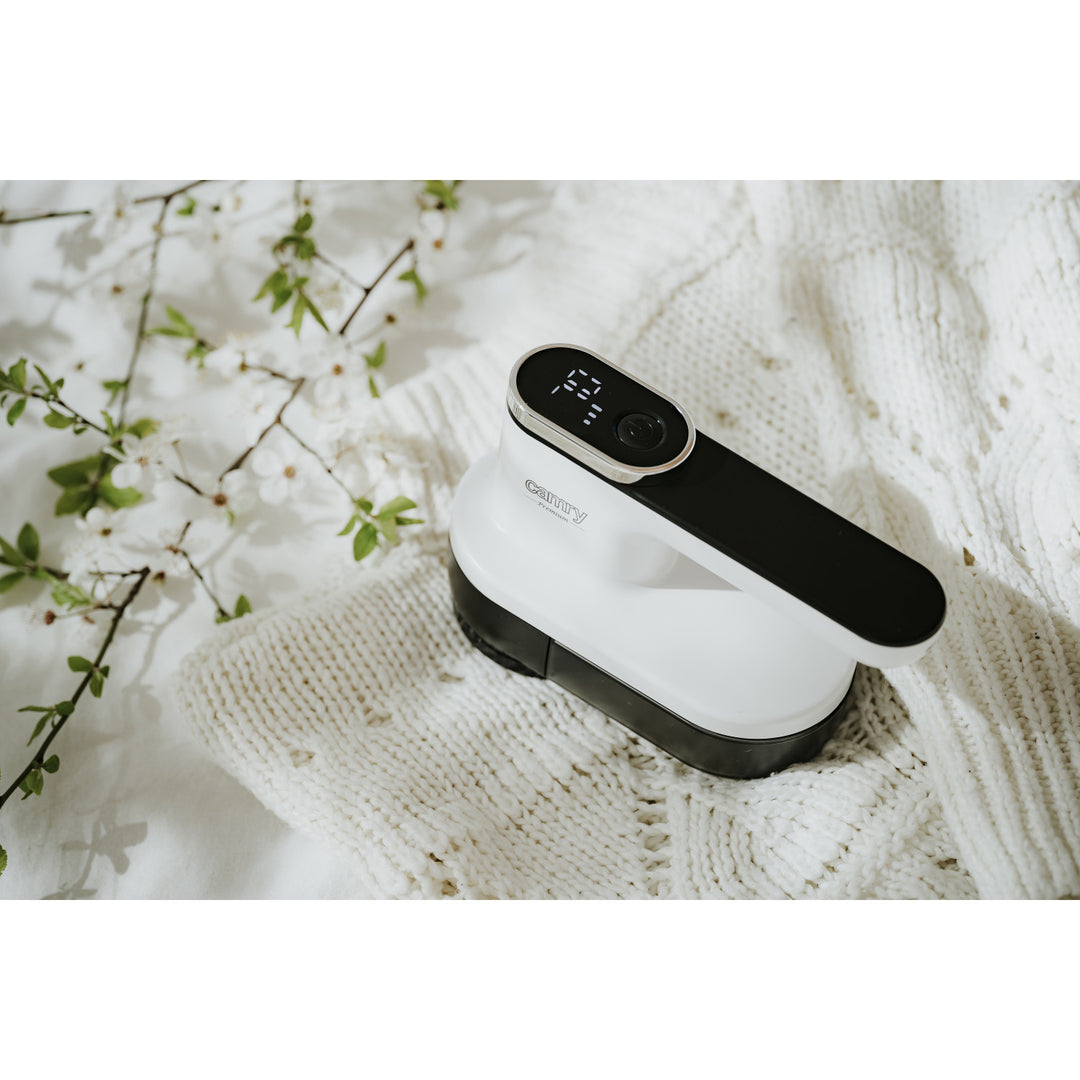 Camry Tissue Shaver, LCD-display, uppladdningsbart Li-Ion-batteri, vit och svart, CR 9620