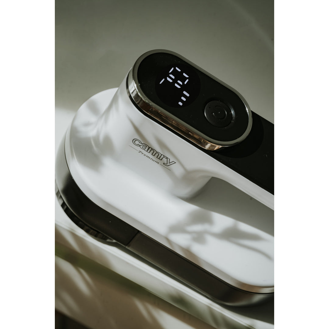 Camry Tissue Shaver, LCD-display, uppladdningsbart Li-Ion-batteri, vit och svart, CR 9620