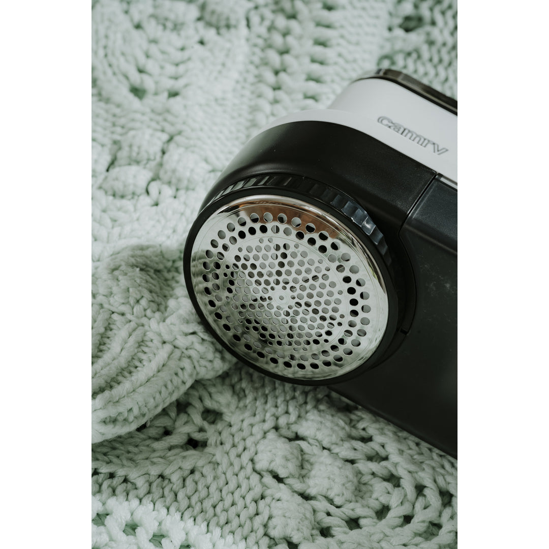 Camry Tissue Shaver, LCD-display, uppladdningsbart Li-Ion-batteri, vit och svart, CR 9620