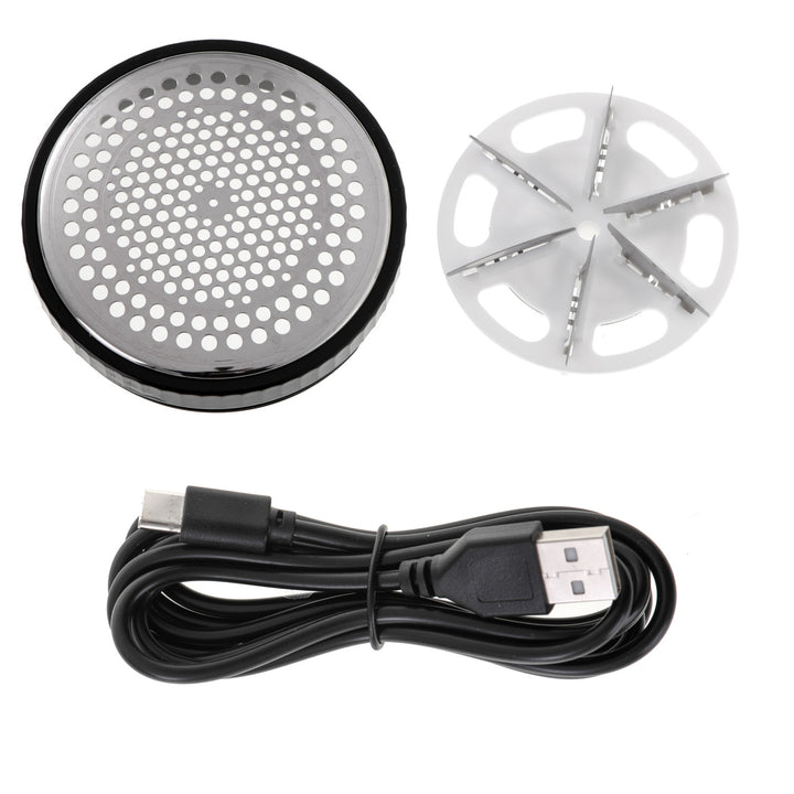 Camry Tissue Shaver, LCD-display, uppladdningsbart Li-Ion-batteri, vit och svart, CR 9620